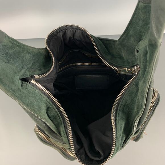 ALEXANDER WANG Green Leather Hobo Handbag - Picture 7 of 8